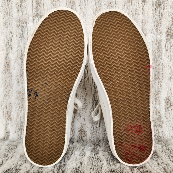 Rag & Bone RB "Army" High Top Sneakers White Blue | Women's Size 8.5 - Picture 11 of 16